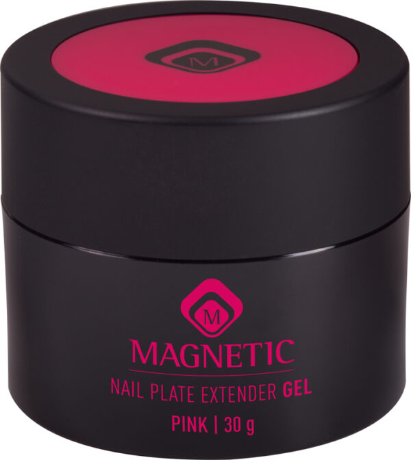 Magnetic UV Nailplate Extender Gel Pink 30g