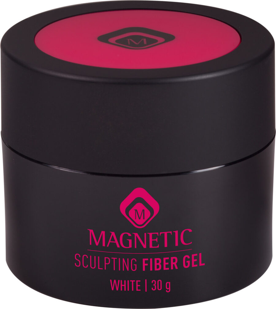 Magnetic Sculpting Fiber Gel White 30 g