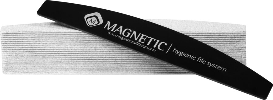 Magnetic Hygiejne Boomerang file  25x blade-  180 grit
