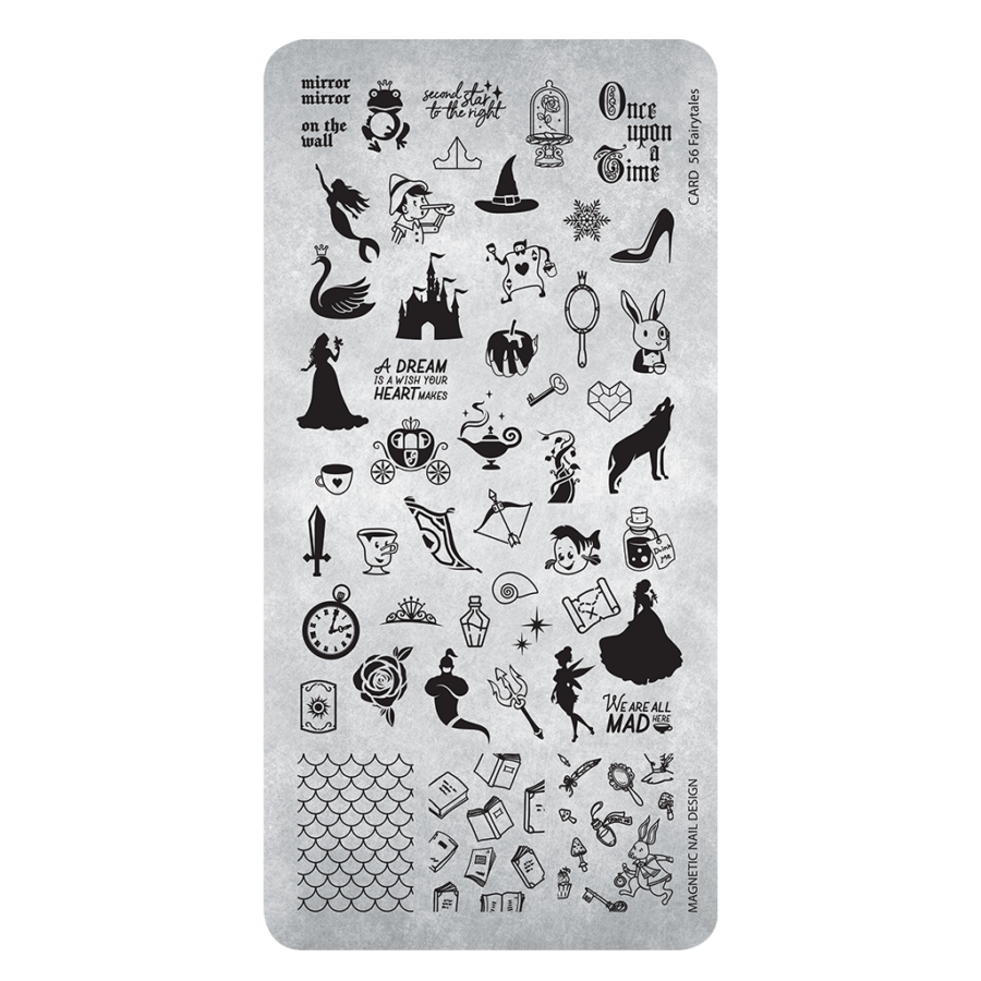 STAMPING PLATE 56 FAIRYTALES