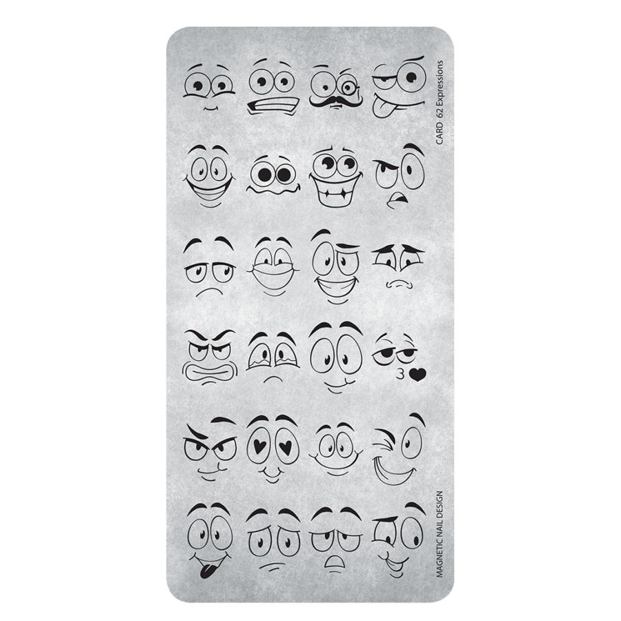 Stampingplate 62 Expressions - Image 2