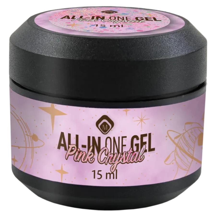 All in One Gel Pink Crystal - Image 2